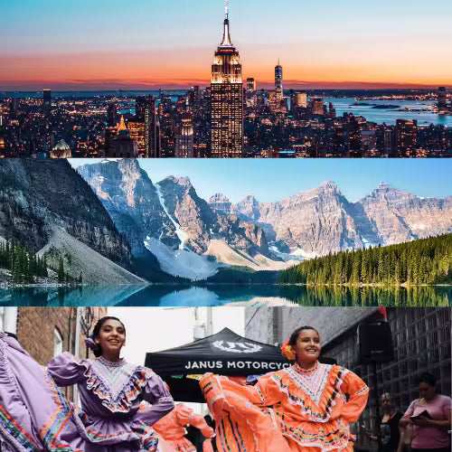 North America eSIM — 3 Destinations